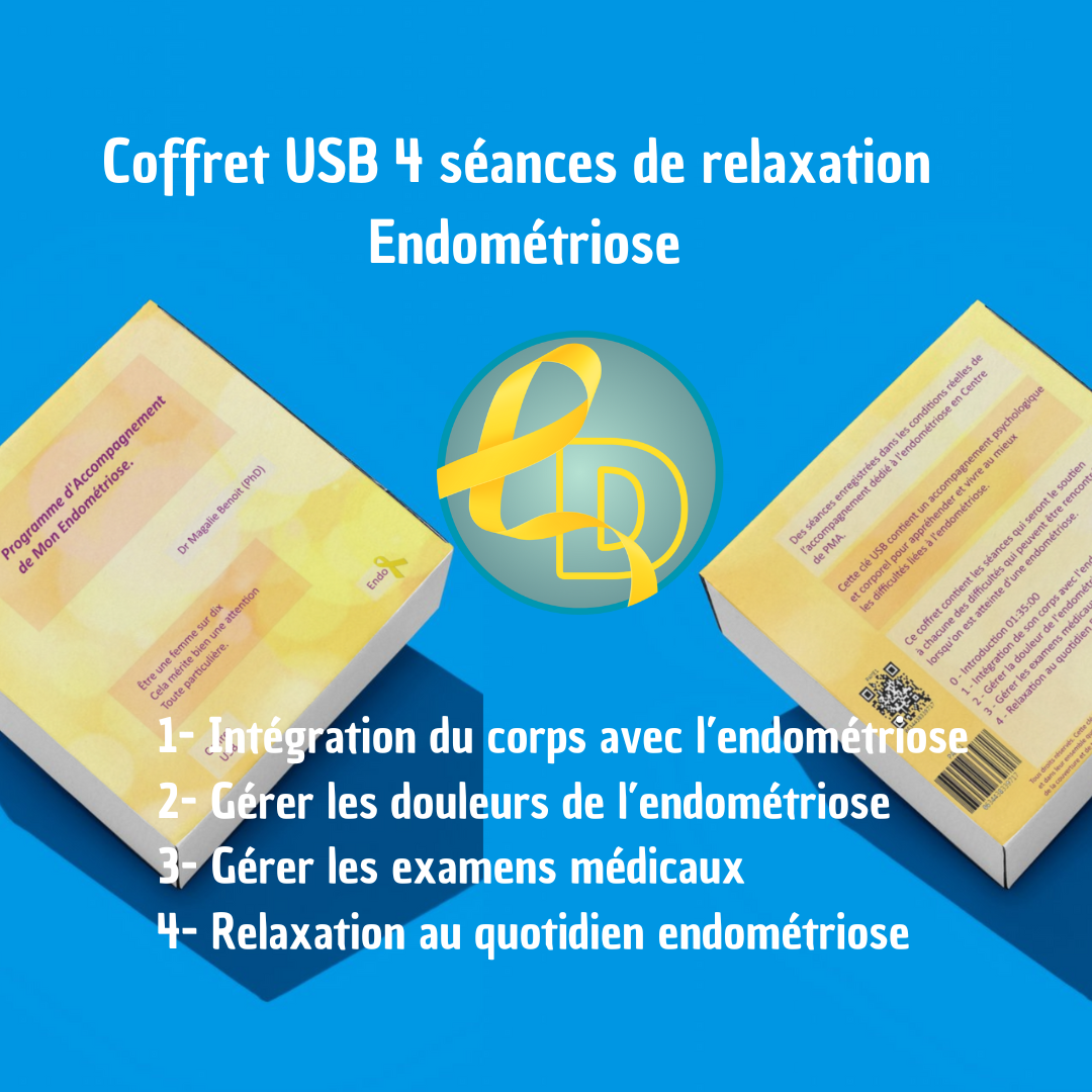 Coffret de 5 séances de relaxation Endométriose